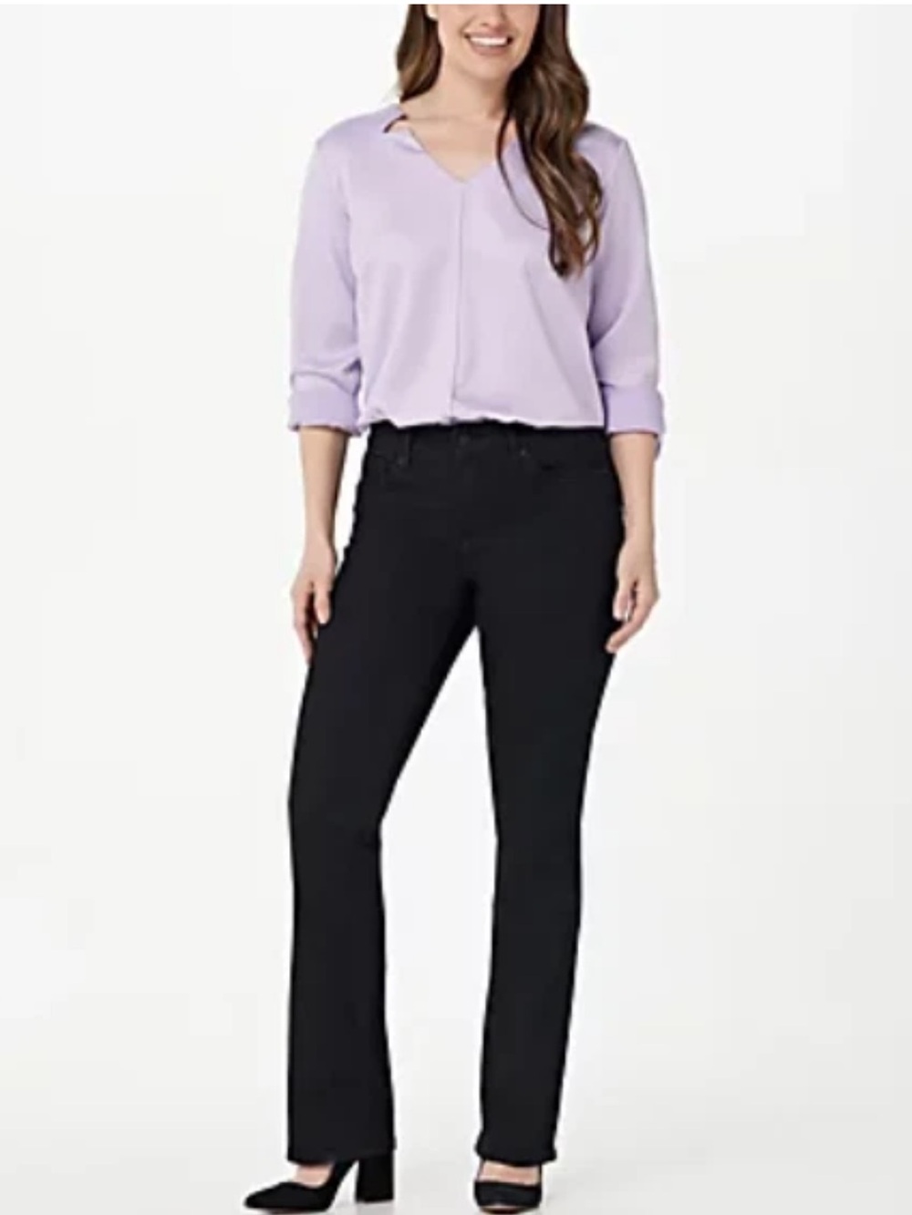 NYDJ - Marilyn Straight Uplift Jeans in Cool Embrace - Nautilus